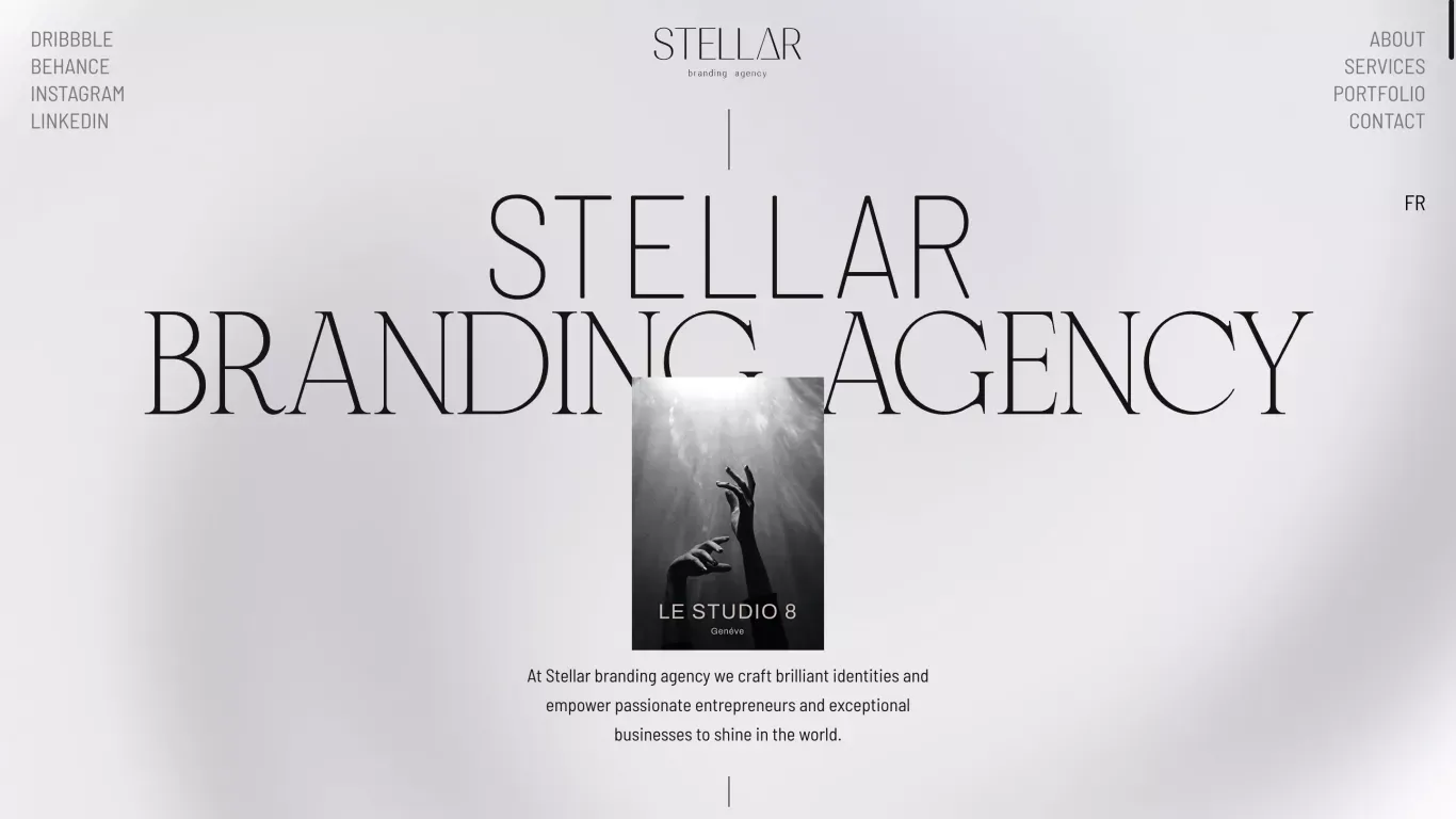 STELLAR | branding agency - Portfolio design