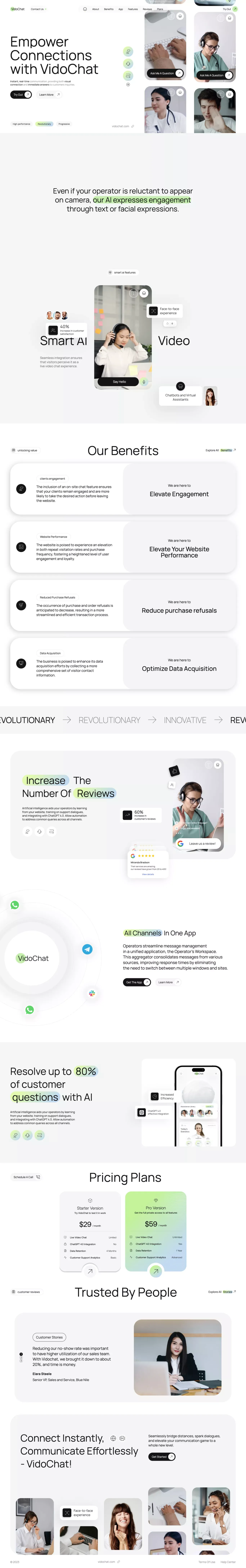 VidoChat - Other design