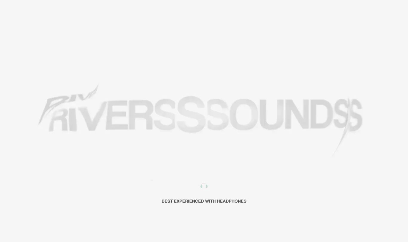 RIVERSSSOUNDS - website design