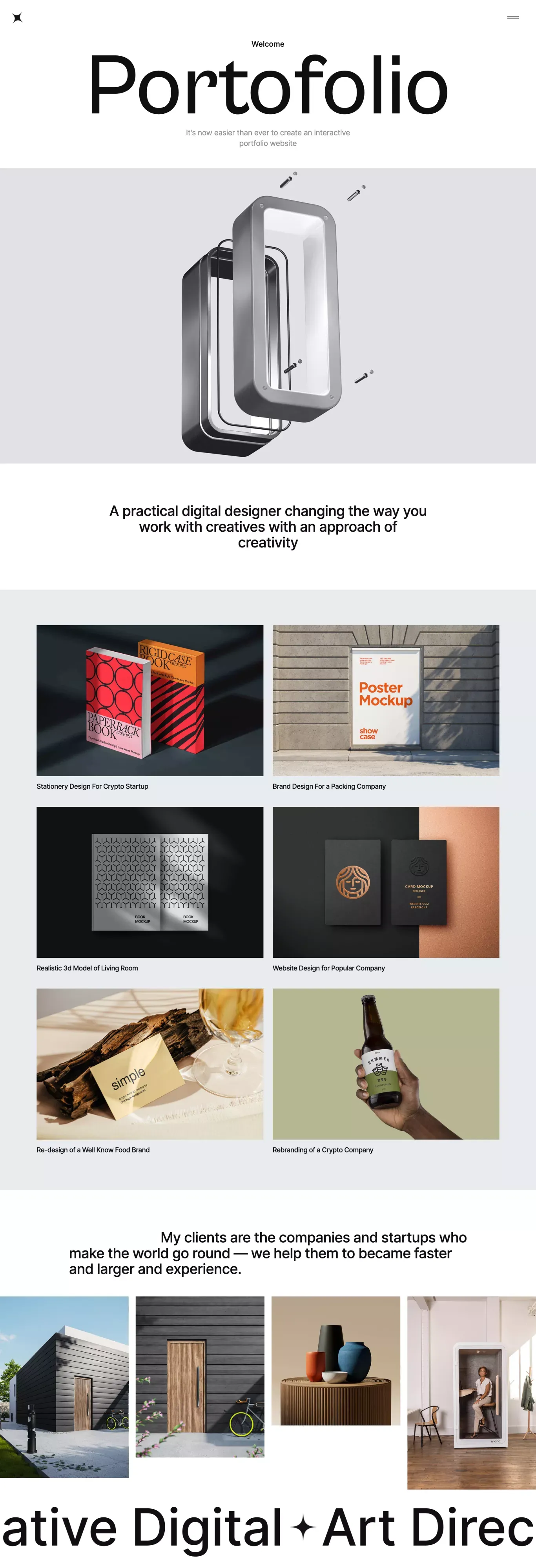 Kalel - Webflow HTML Website Template - Template design