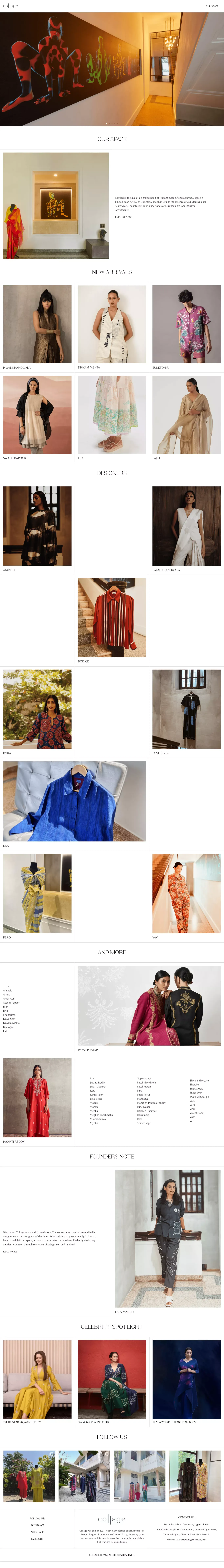 Collagestyle - Ecommerce design