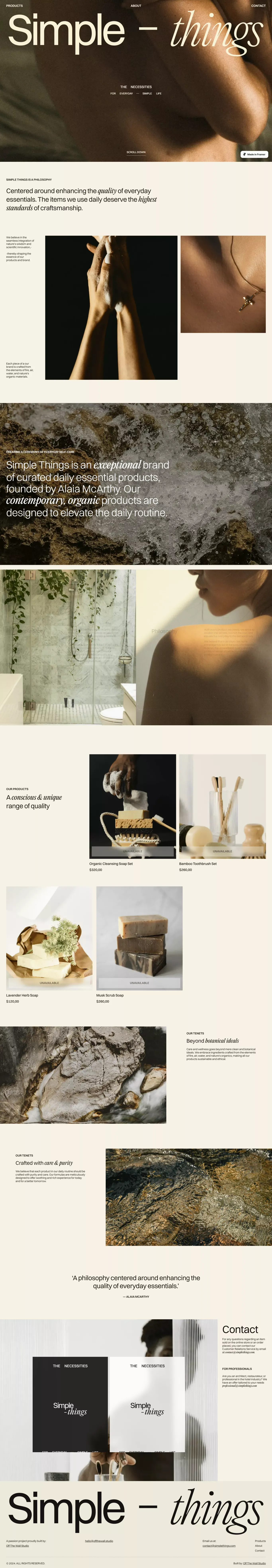 Simple-Things | The Necessities For Everyday Simple Life - Other design