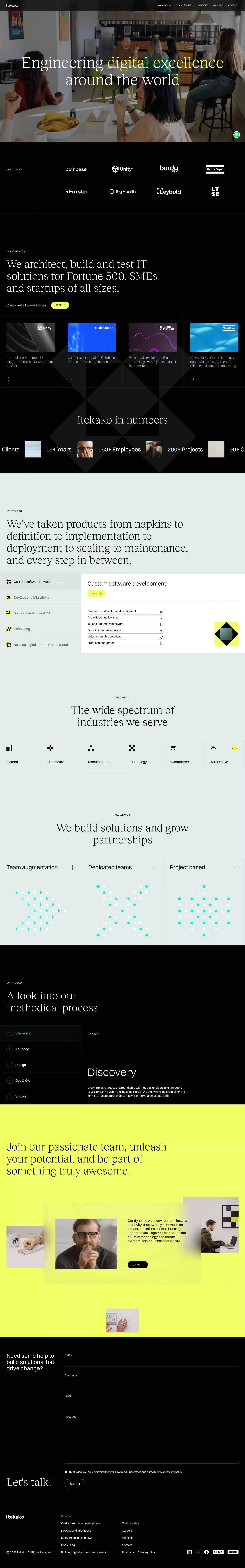 Itekako - Software Development - Portfolio design