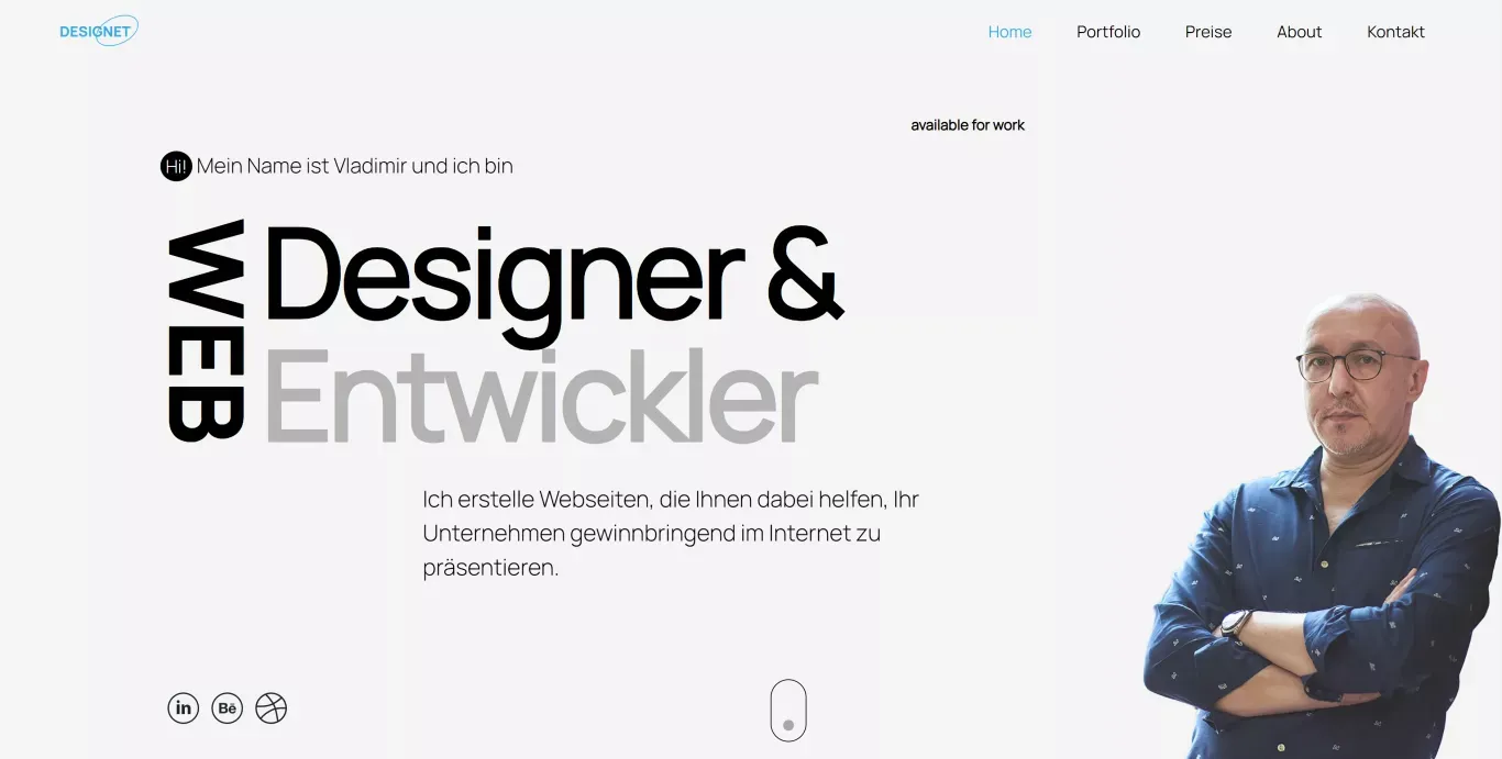 Webdesigner & Webentwickler in Münster | Webseite erstellen lassen - Portfolio design