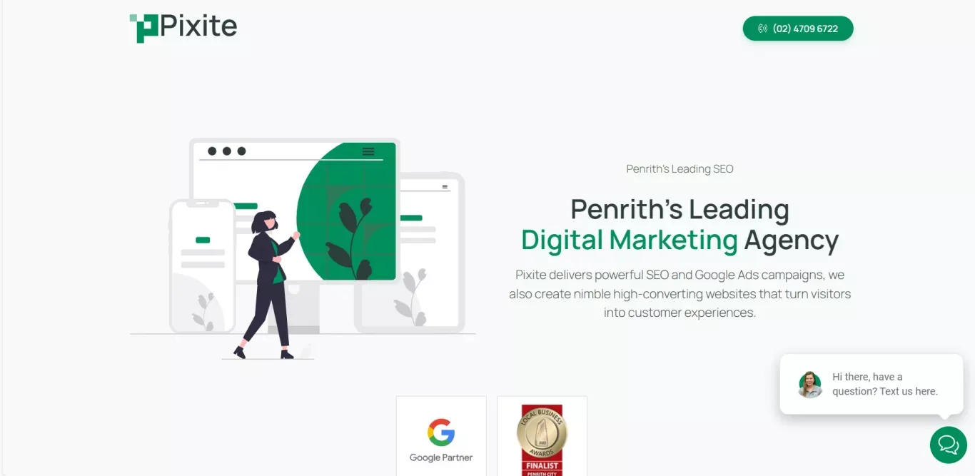 Penrith's Leading SEO and Digital Marketing Agency - Pixite - Portfolio design
