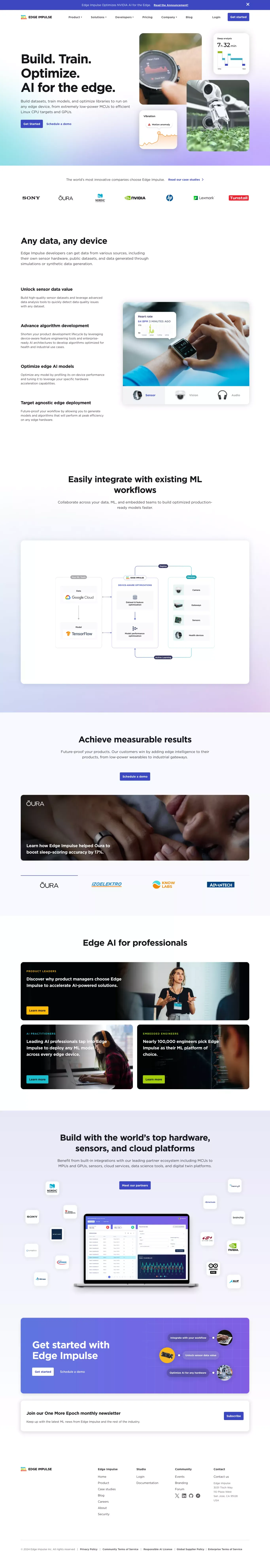 Edge Impulse - The Leading edge AI platform - Other design