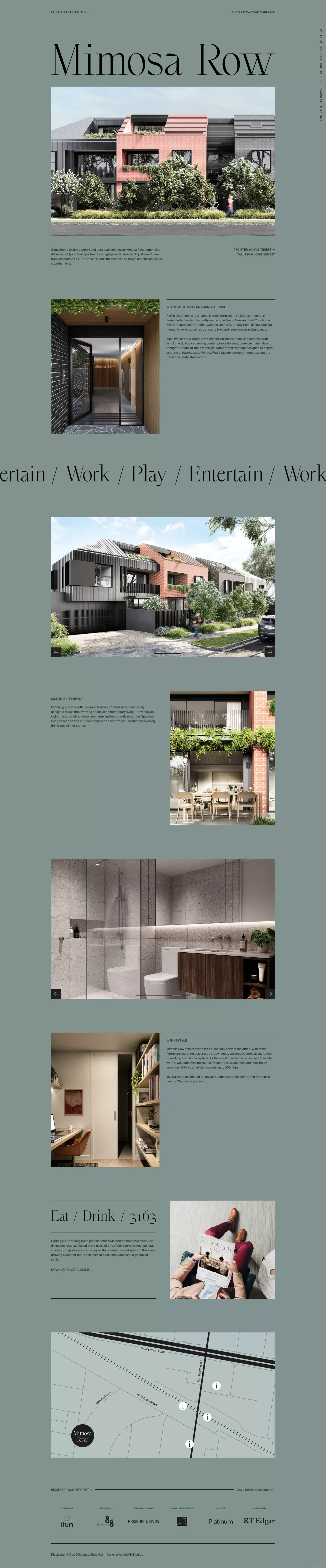 Mimosa Row | 40 Curated Apartments Carnegie, Melbourne. - Other design