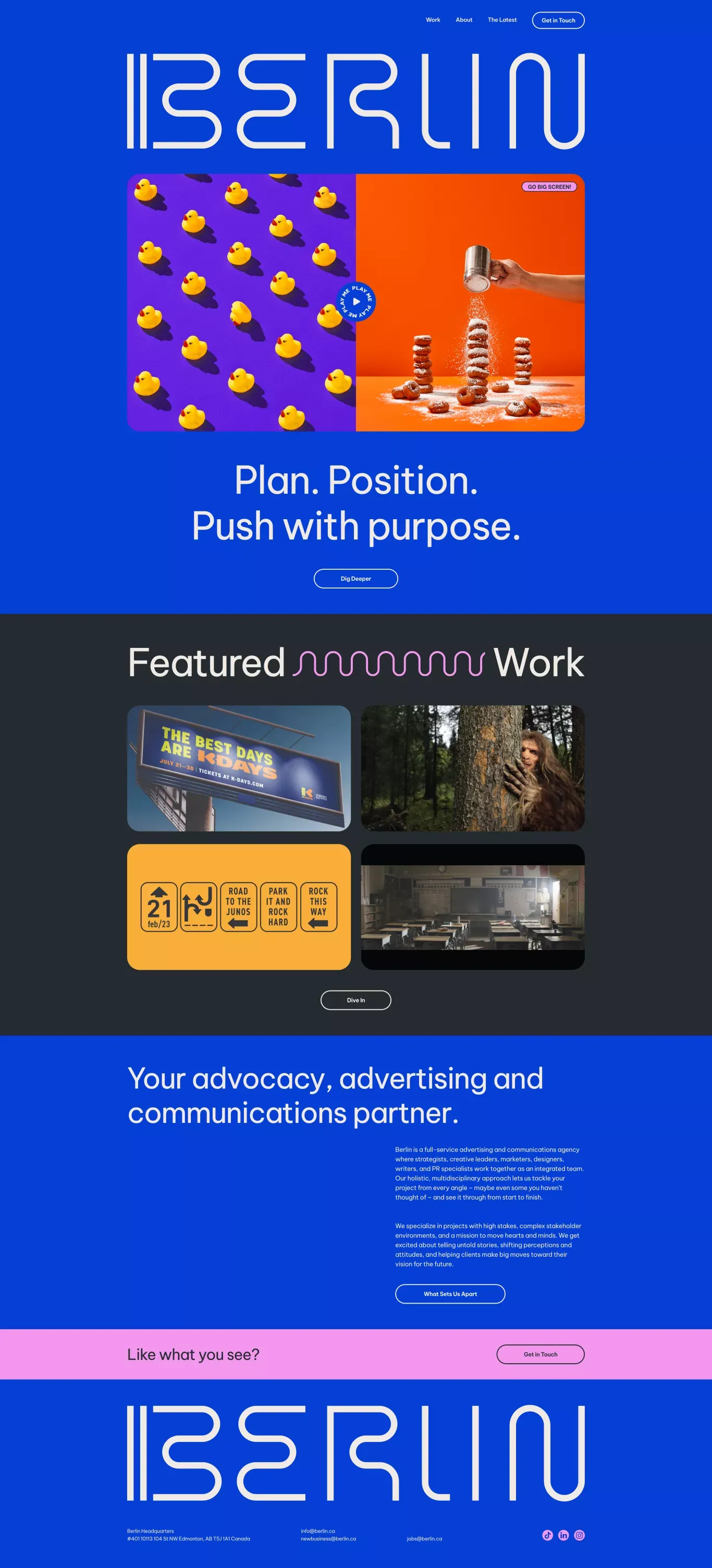 Berlin - Portfolio design
