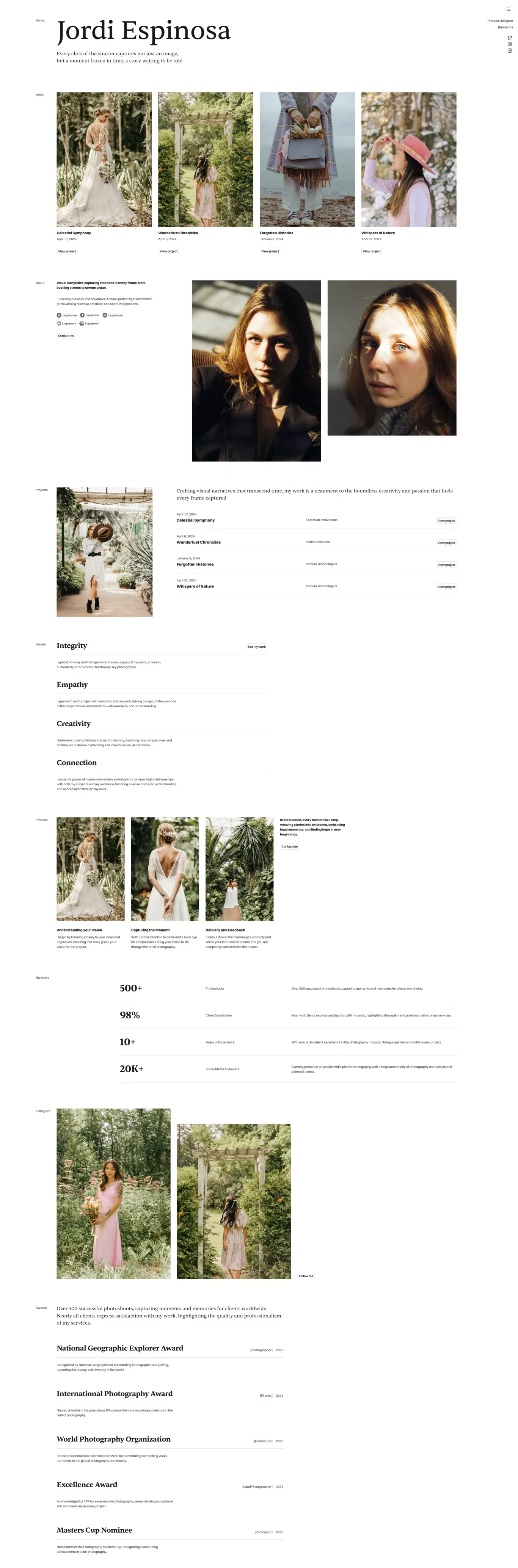 Senzill - Webflow HTML website template - Template design