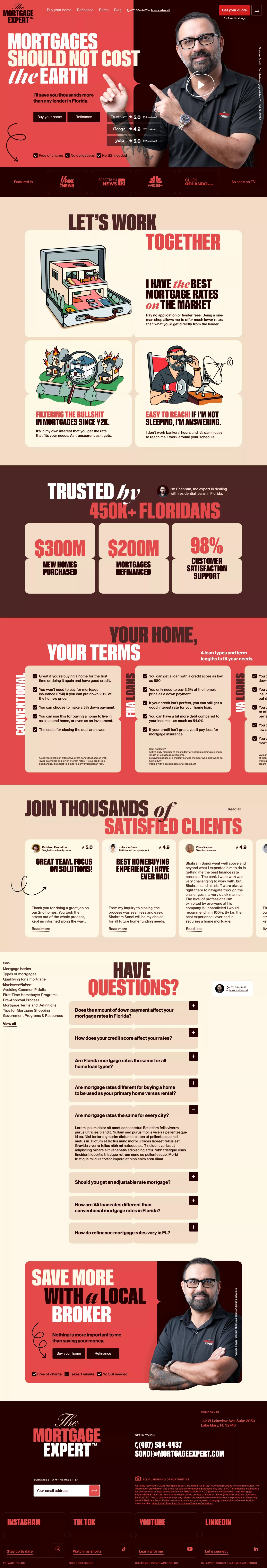 Orlando's Most Trusted Mortgage Broker - Other design