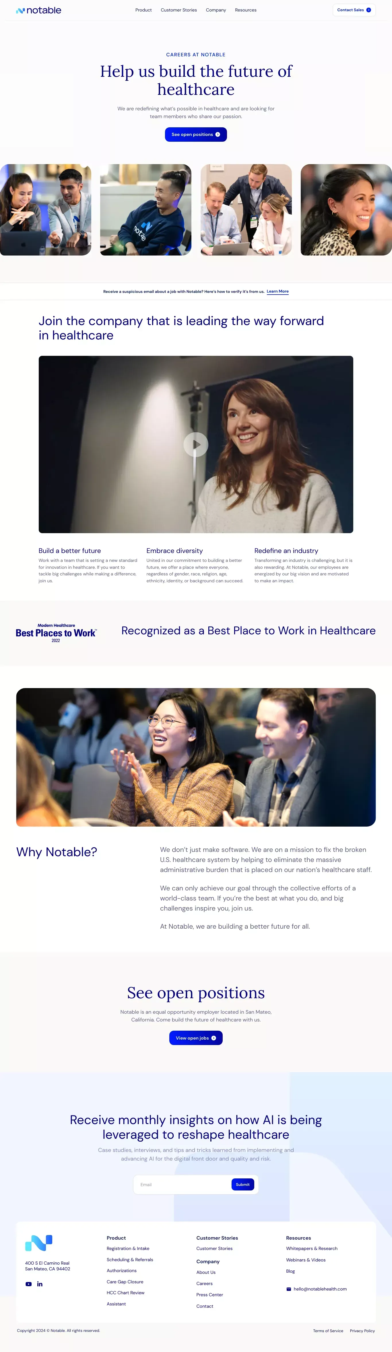 Notable | Careers - Career design