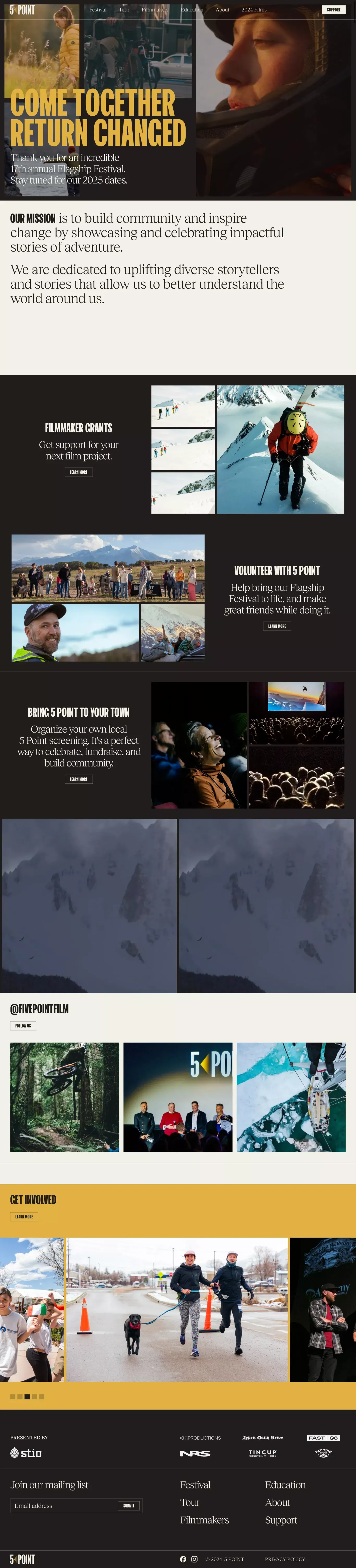 5Point Film Festival - Other design