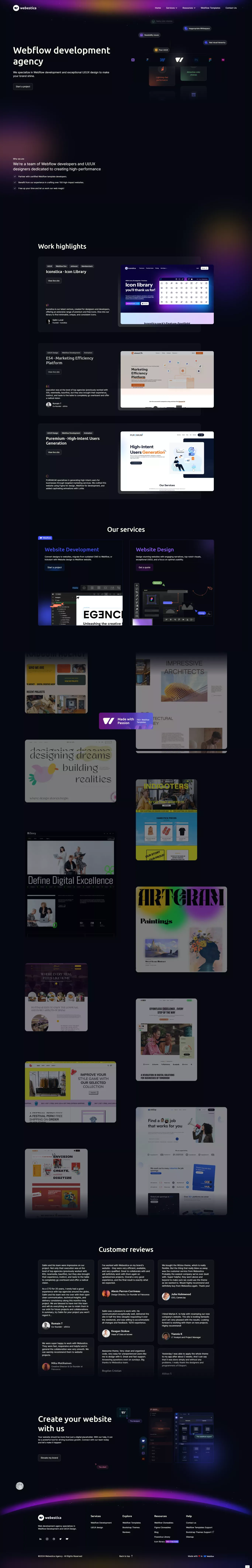 Webflow Development and UI/UX design agency! - Other design