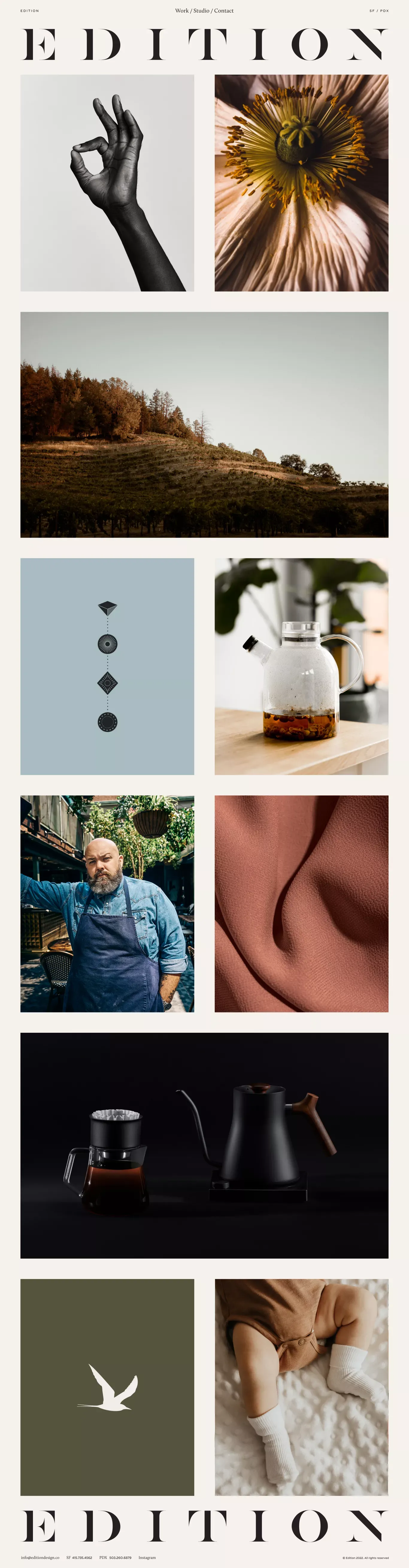 Edition - Portfolio design