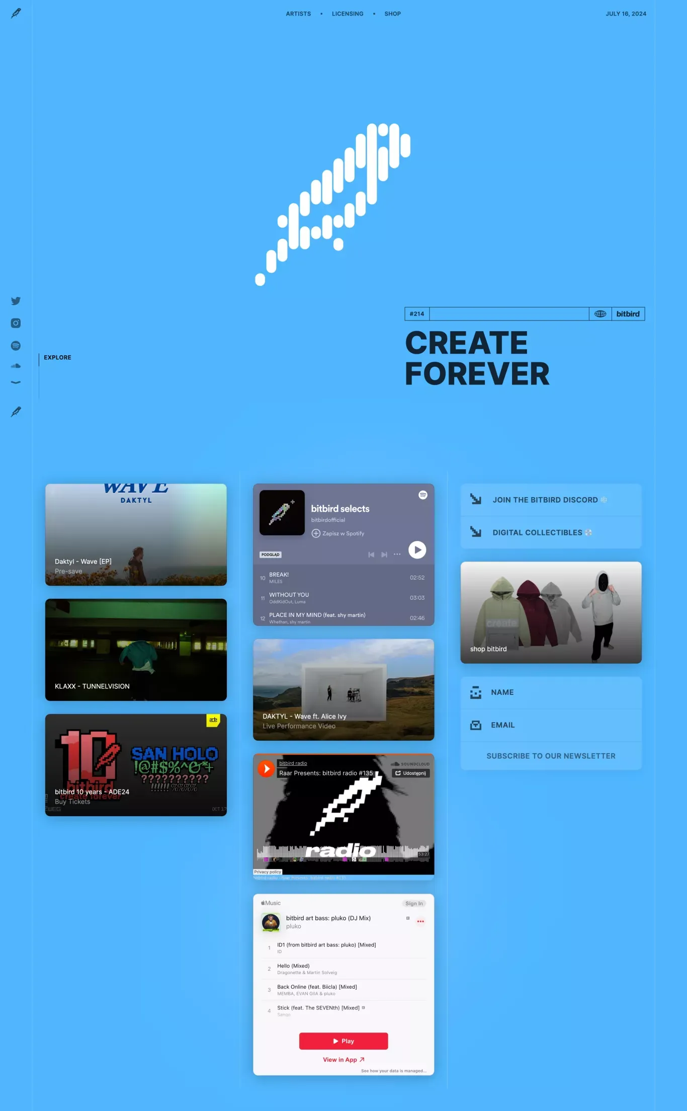 bitbird - Portfolio design