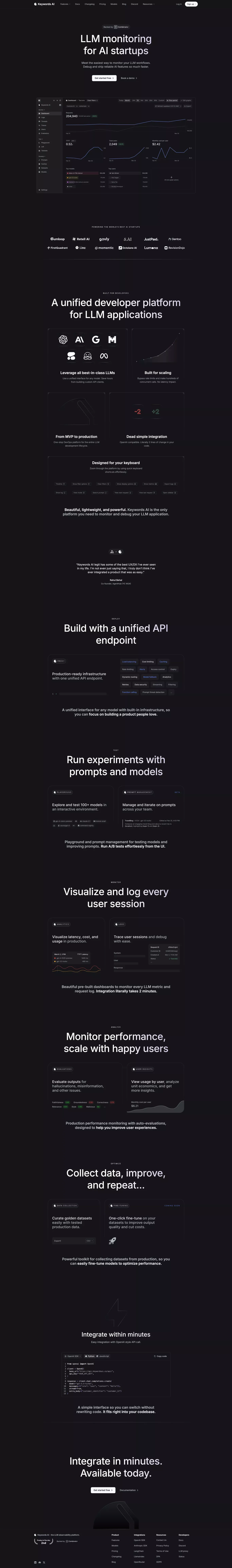 Keywords AI | Unified DevOps platform to build AI applications - Blog Post design