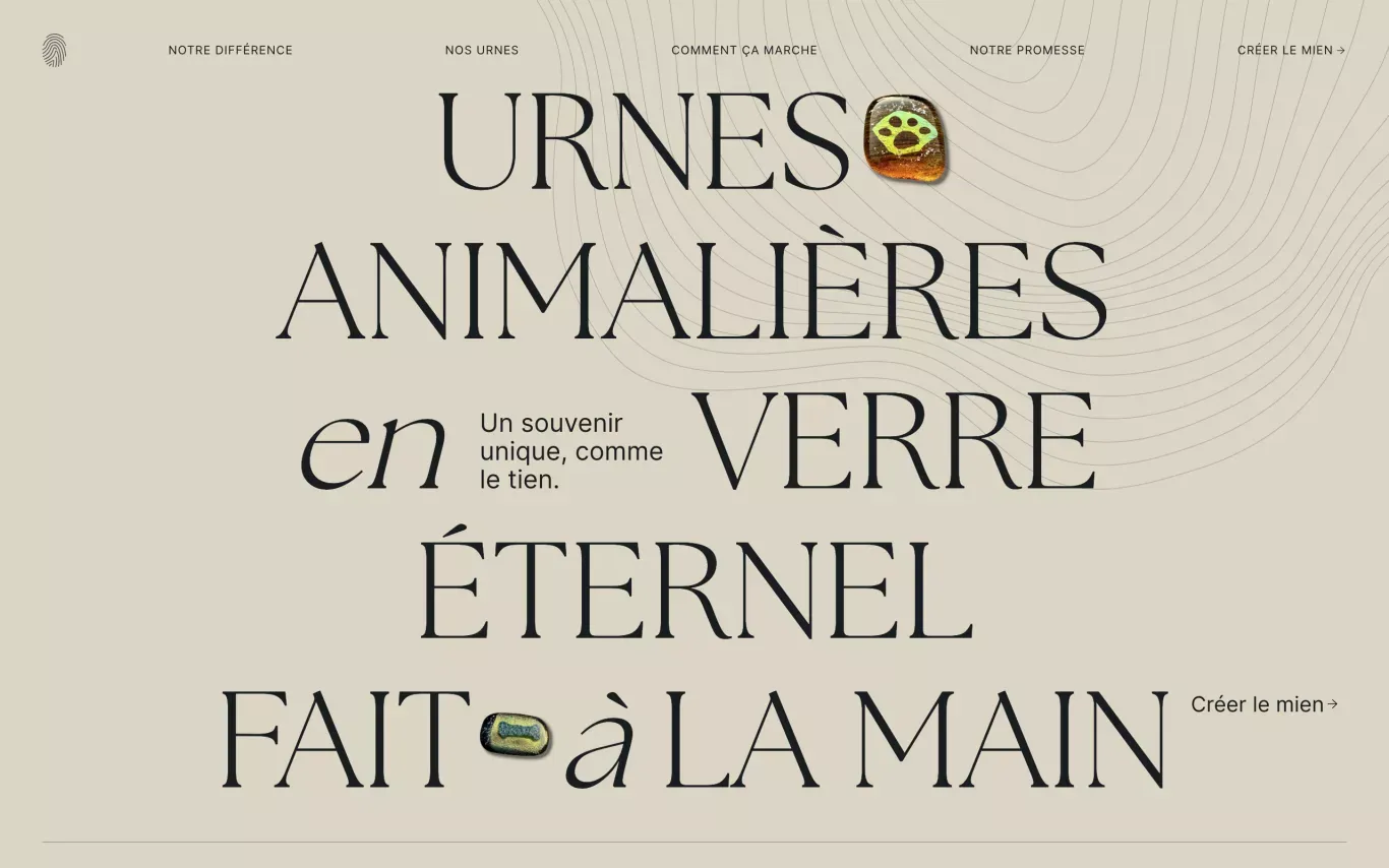 Le Mien Web Project | Uroboro - Portfolio design