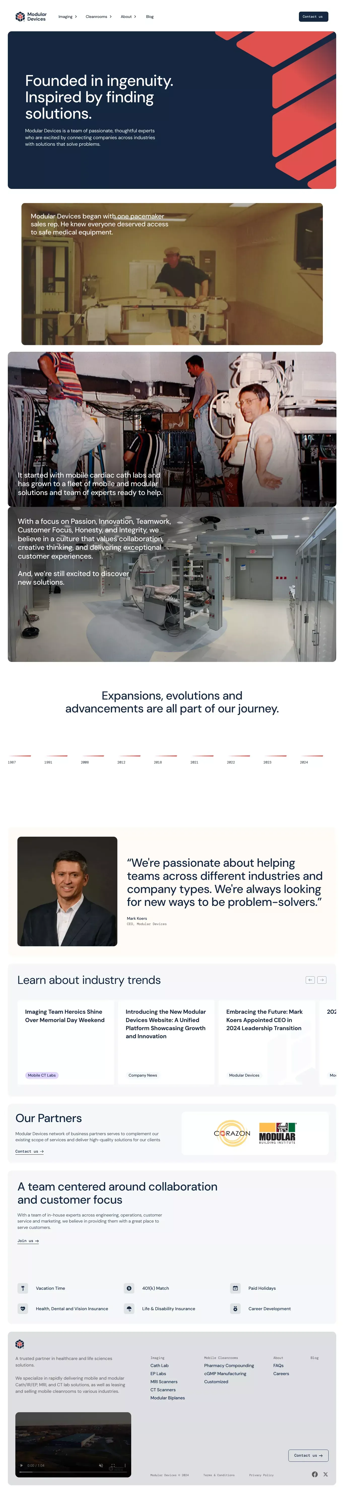 About | Modular Devices - About Us  design