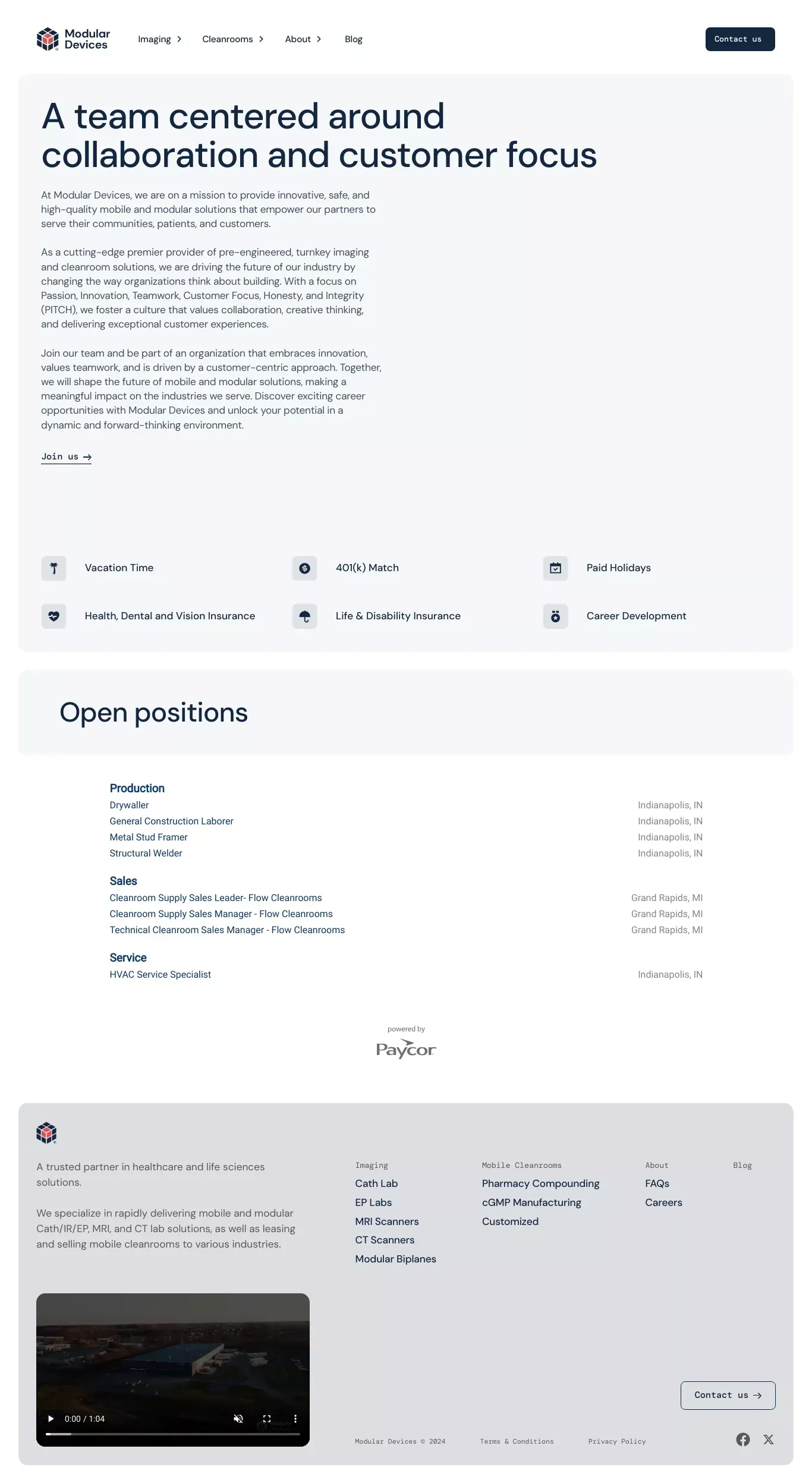 Career Opportunities | Modular Devices - Career design