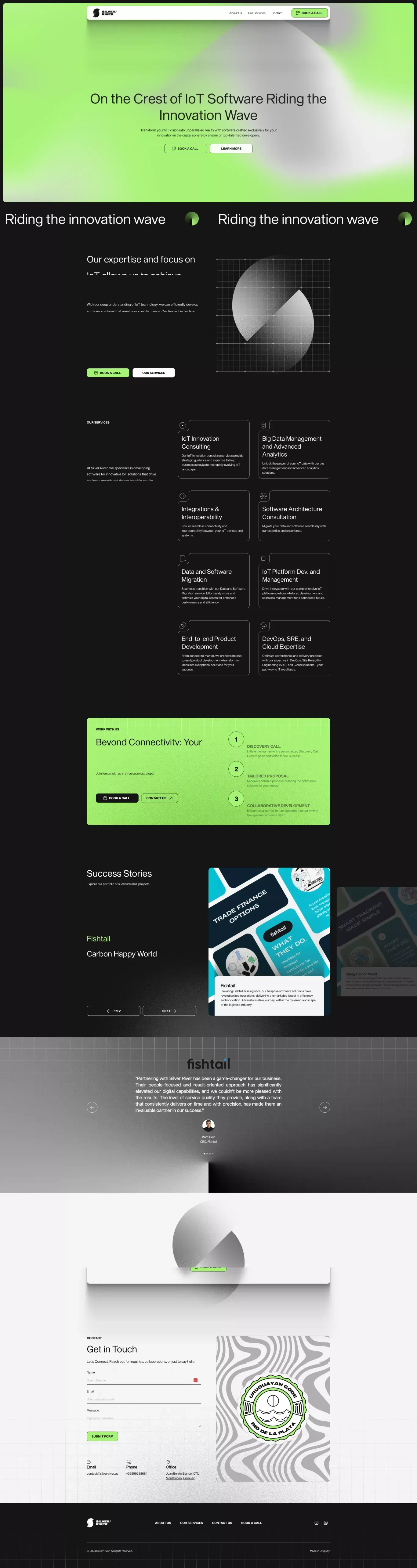 Silver River - Unleashing Saas IoT Quality and Expertise - Case Study design