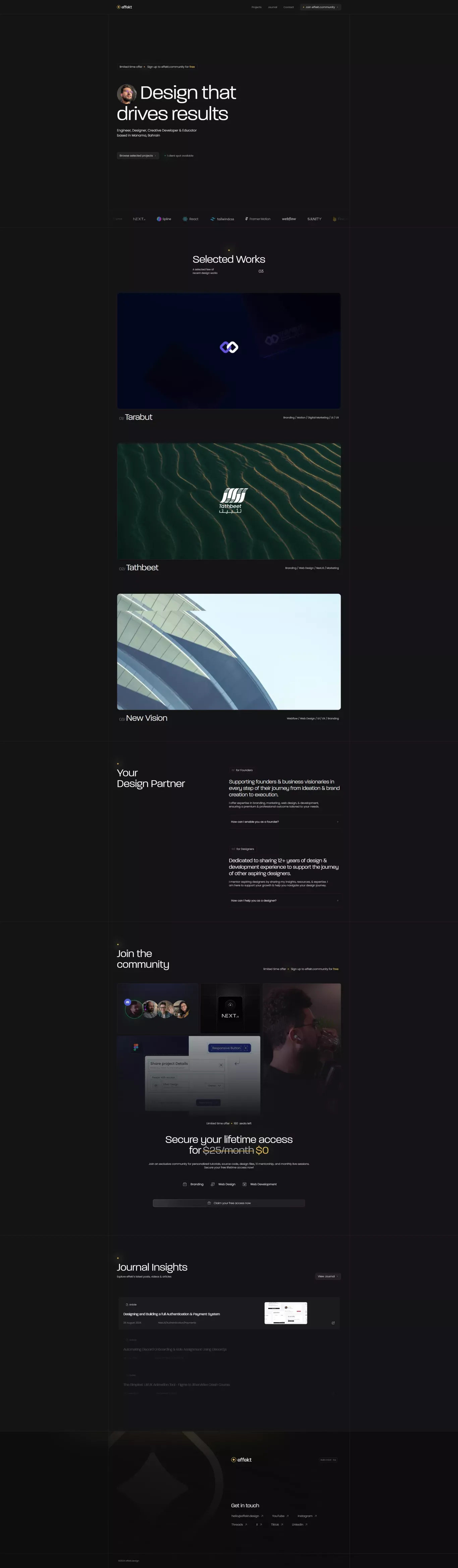 effekt.design - Portfolio design