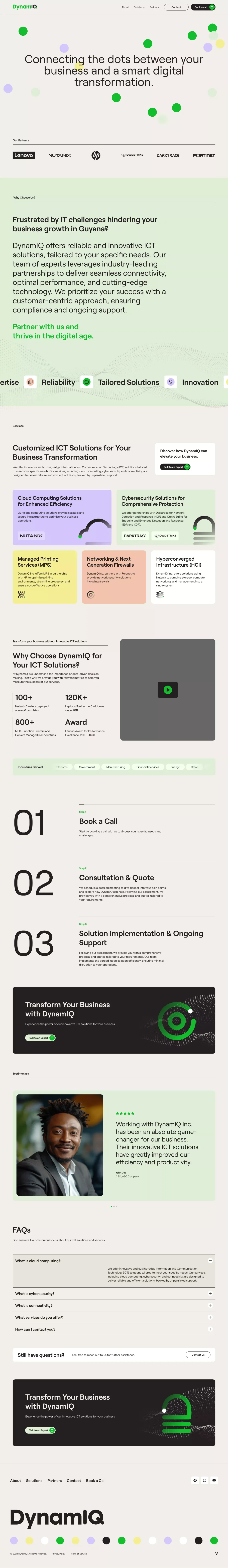 DynamIQ: ICT Solutions tailored for your specific needs - Other design