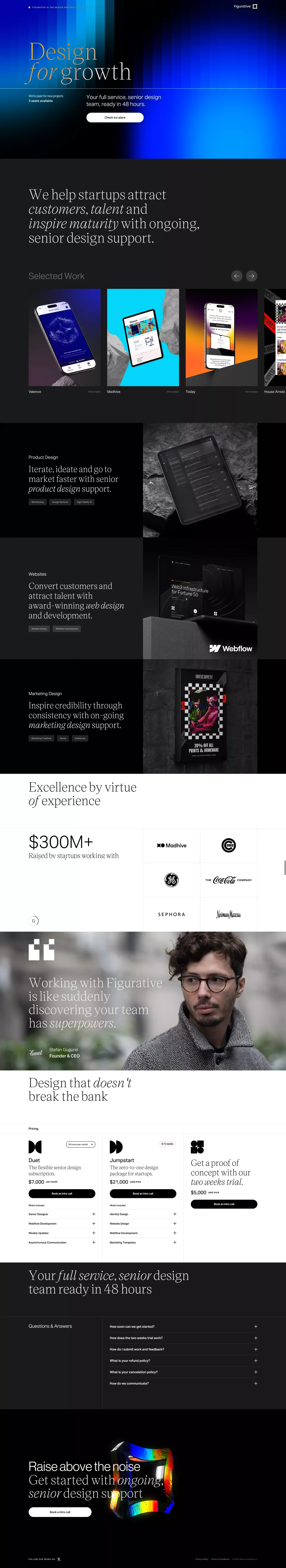 Figurative Design Studio - Portfolio design