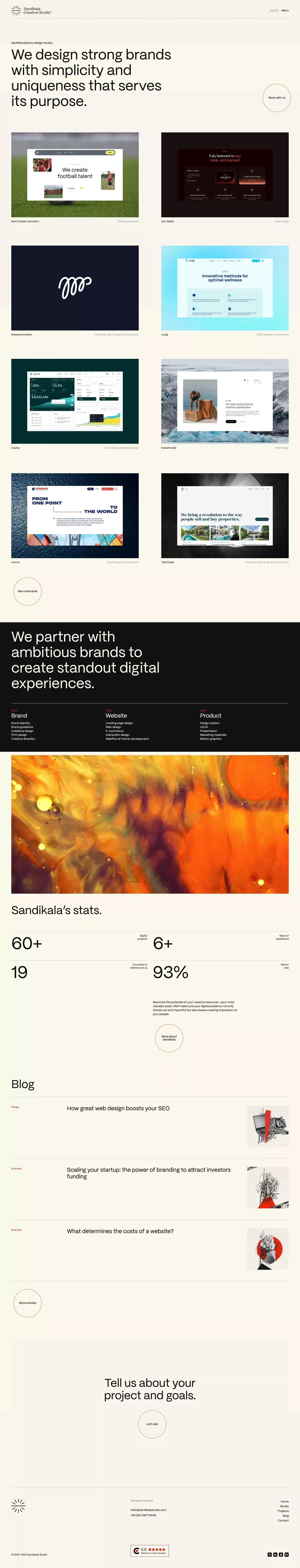 Sandikala Creative & Design Studio — Bali / Worldwide - Portfolio design