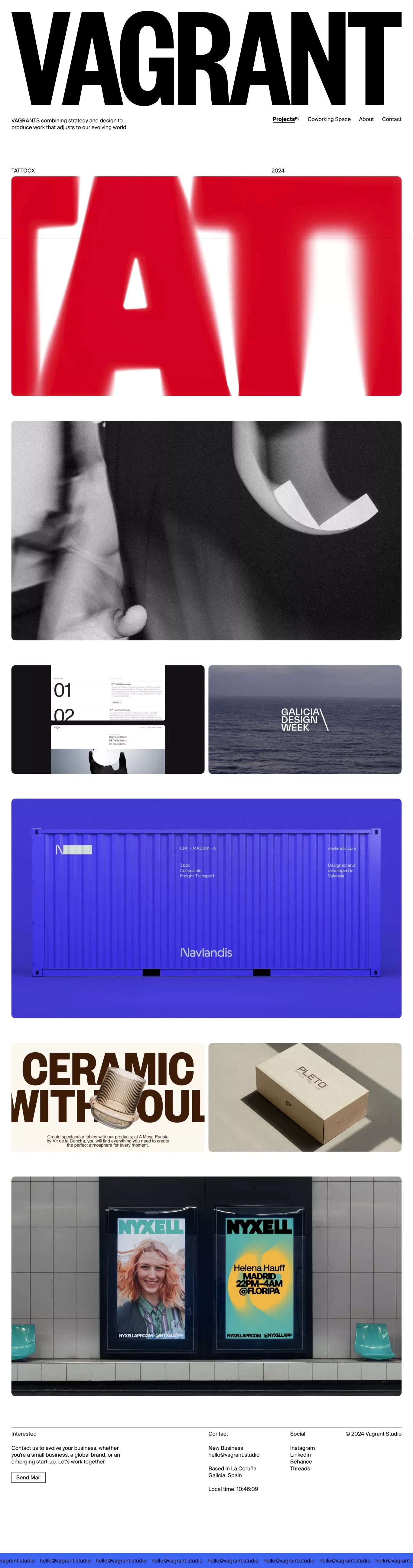 Vagrant - Portfolio design