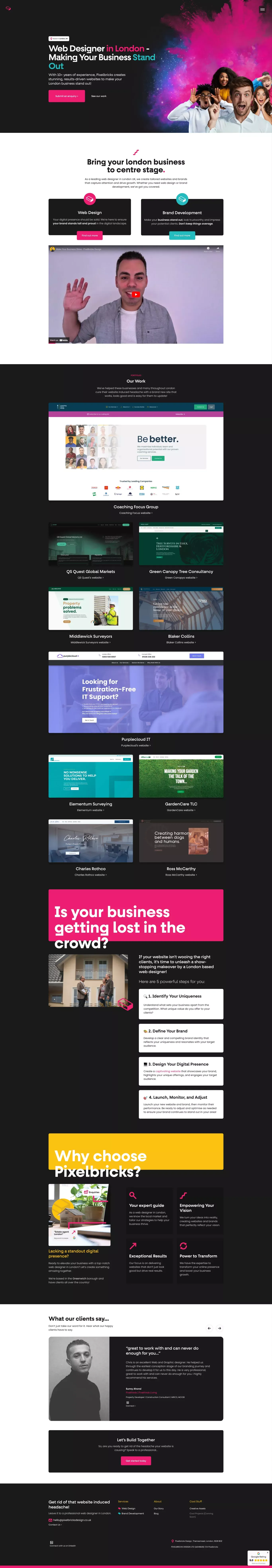Web Design in London | Top Web Design Agency - Portfolio design