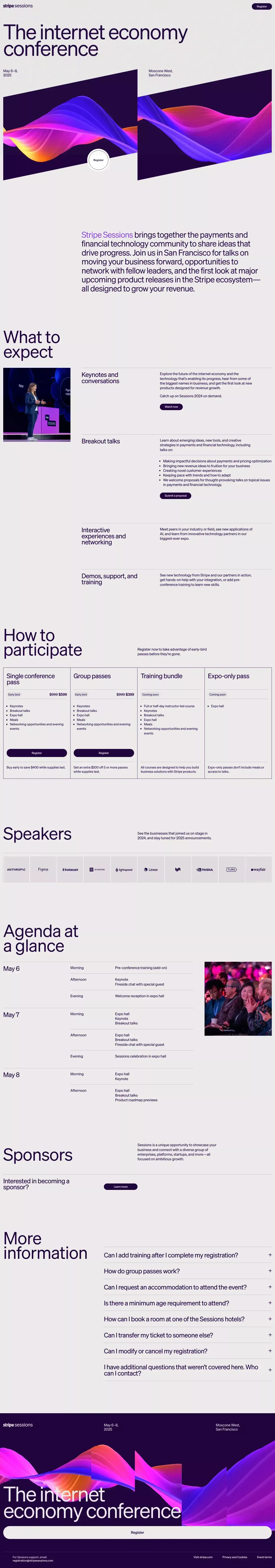 Stripe Sessions 2025 | Global Internet Economy Conference - Other design