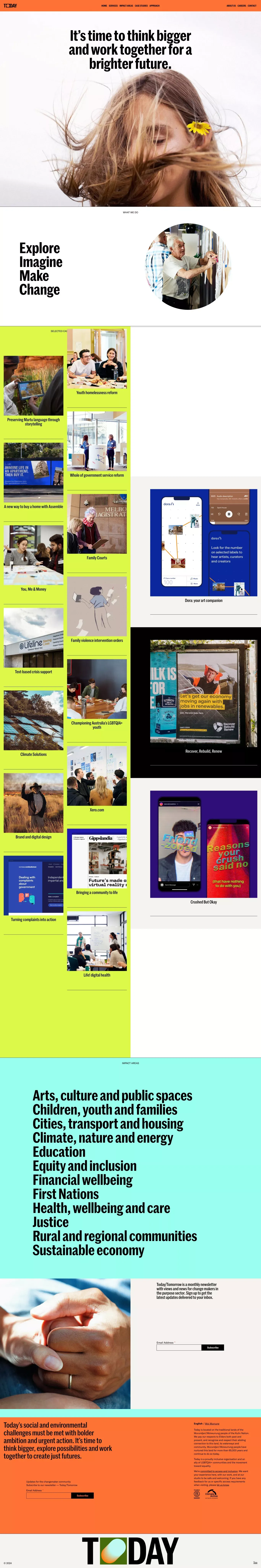 Today - Portfolio design