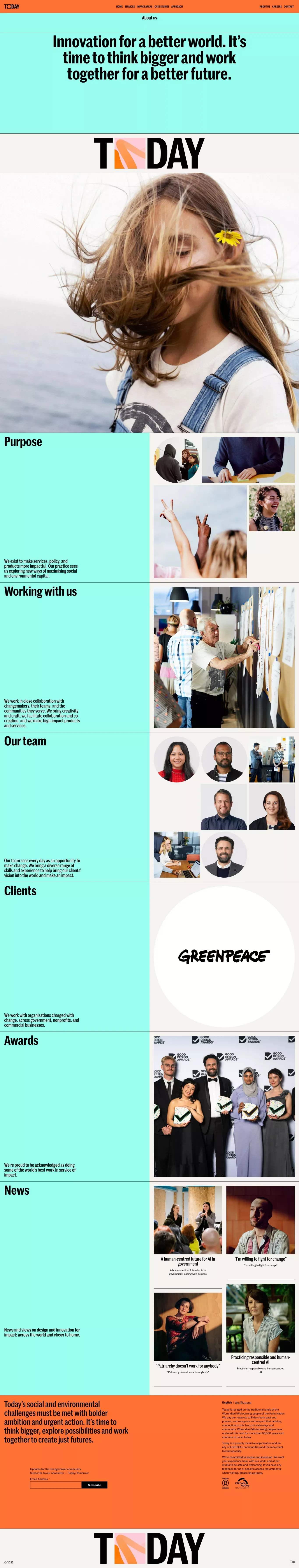 About | Today - About Us  design