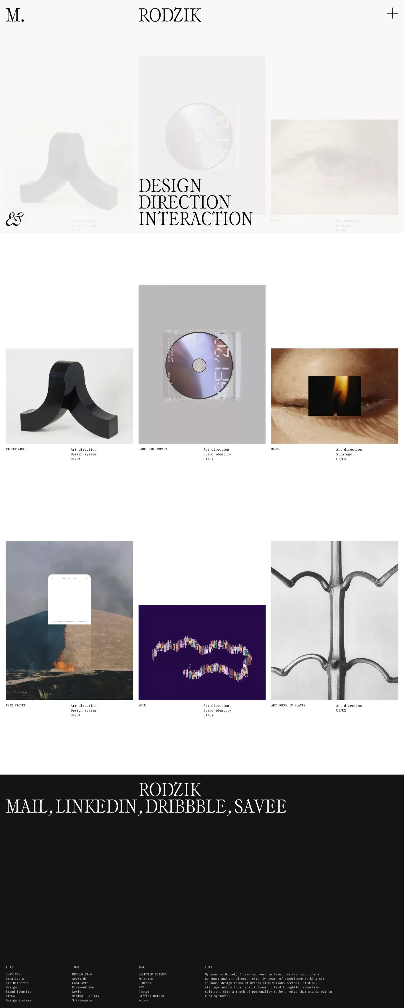 M.Rodzik - Portfolio design