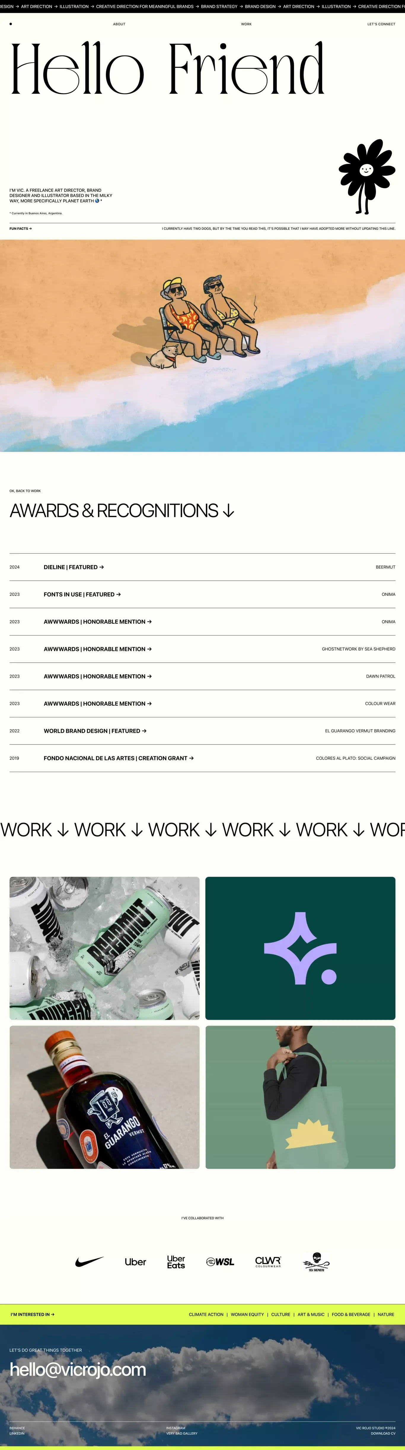 About Vic Rojo - About Us  design
