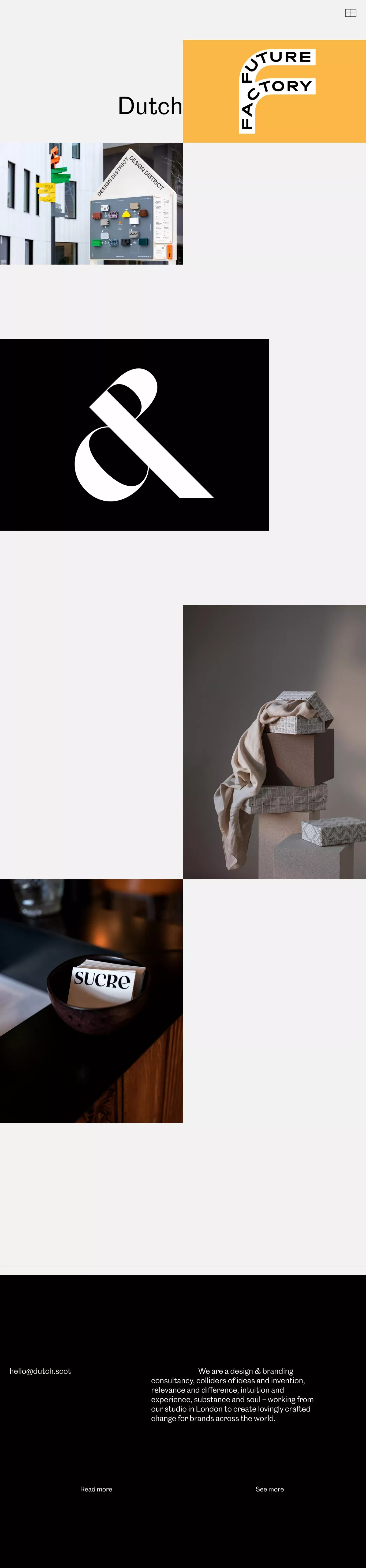 DutchScot - Portfolio design