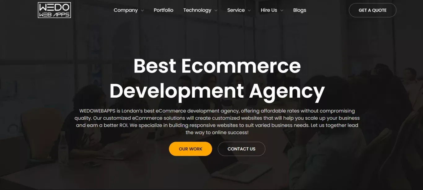 Ecommerce Development Agency In London | End-to-End Service - Ecommerce design