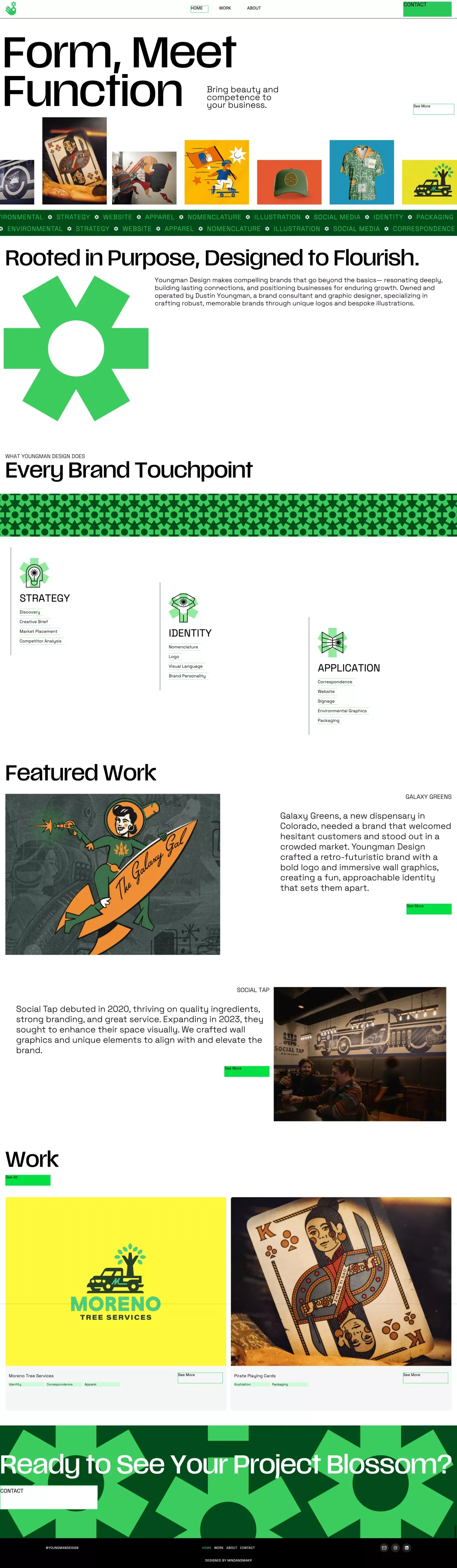 Youngman Designs - Portfolio design