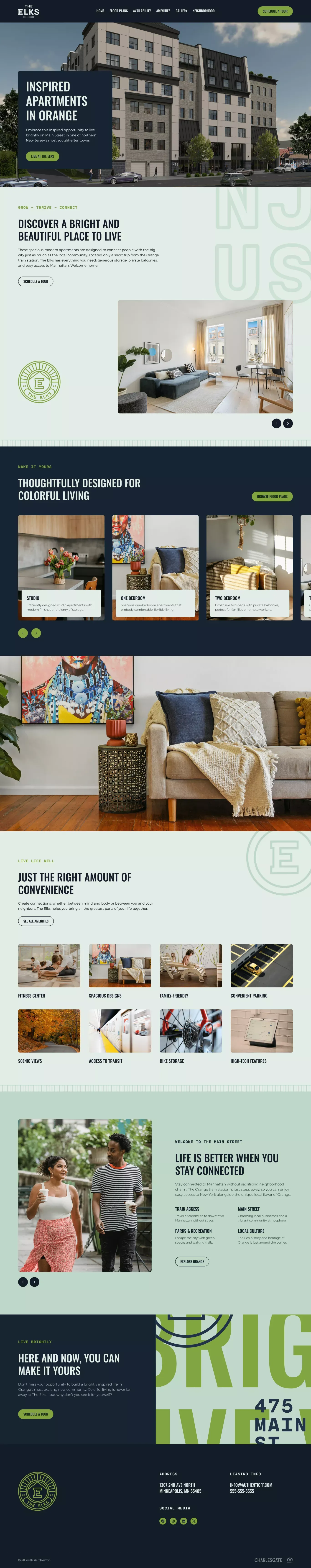 The Elks | The Elks | Inspired new apartments in Orange, NJ - Landing design
