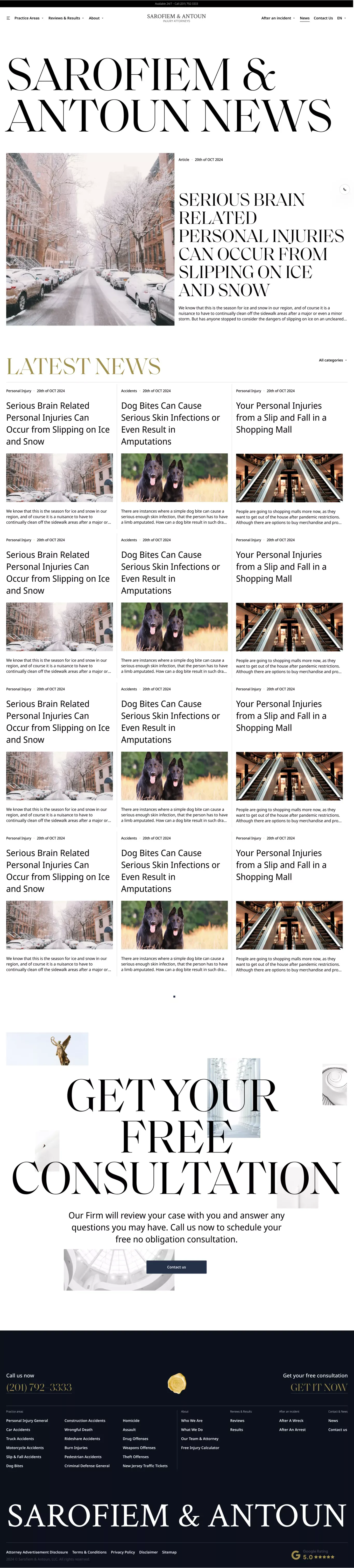 News - Blog design
