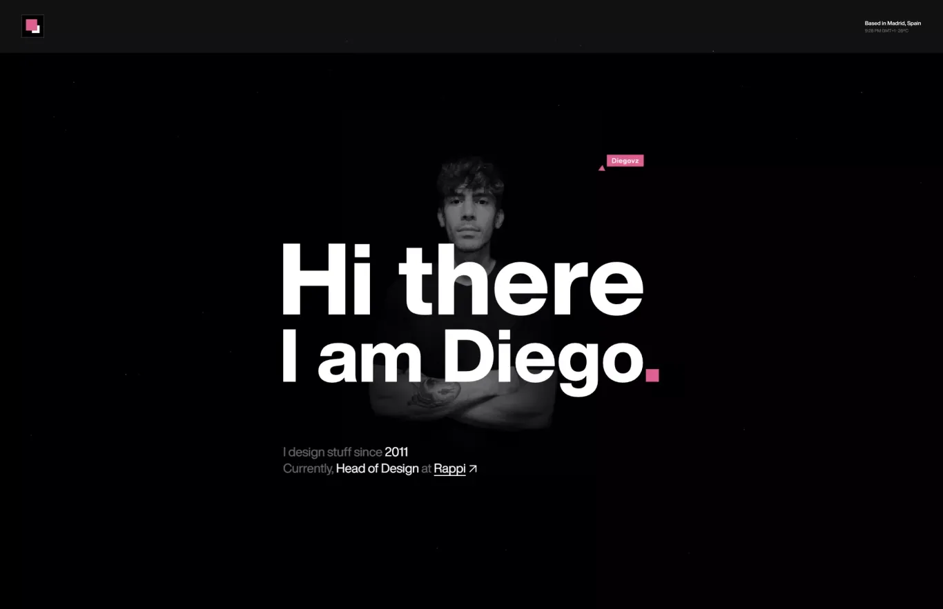 Home - Diegovz - Portfolio design