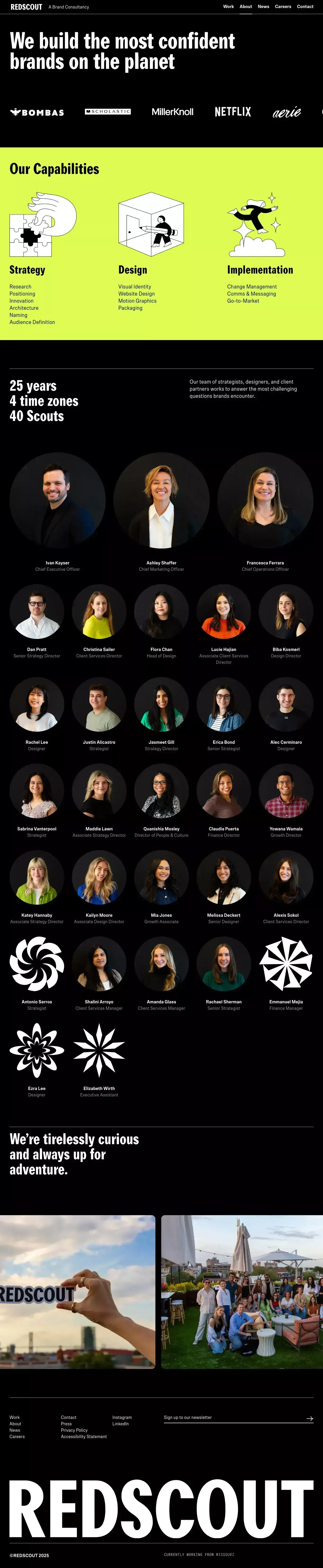 About                         – Redscout - About Us  design