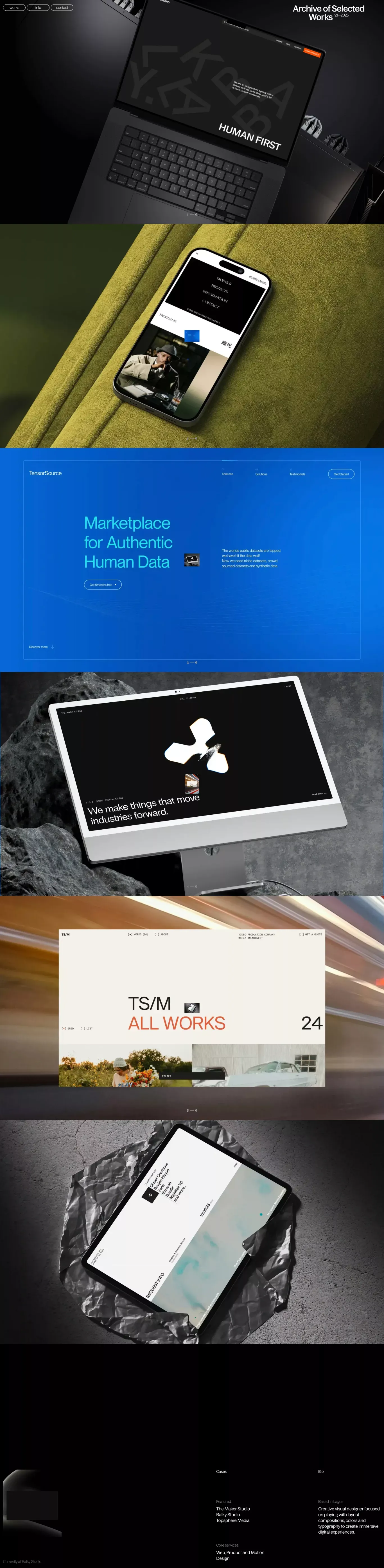 Williams Alamu - Portfolio design