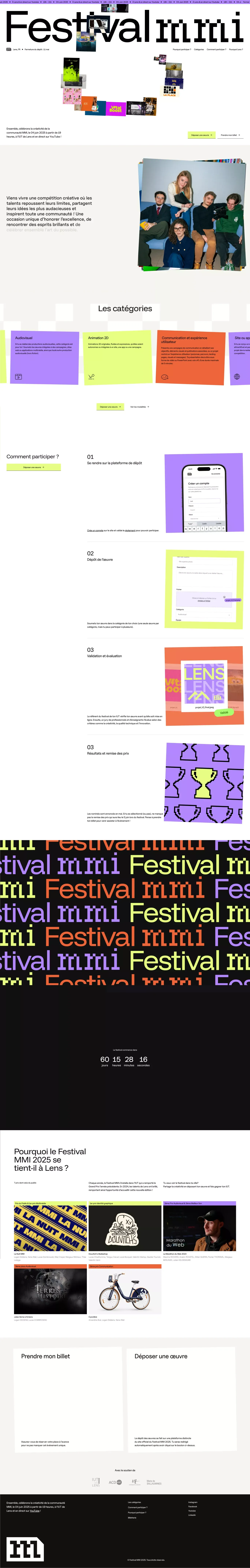 Festival MMI Lens 2025 - Other design
