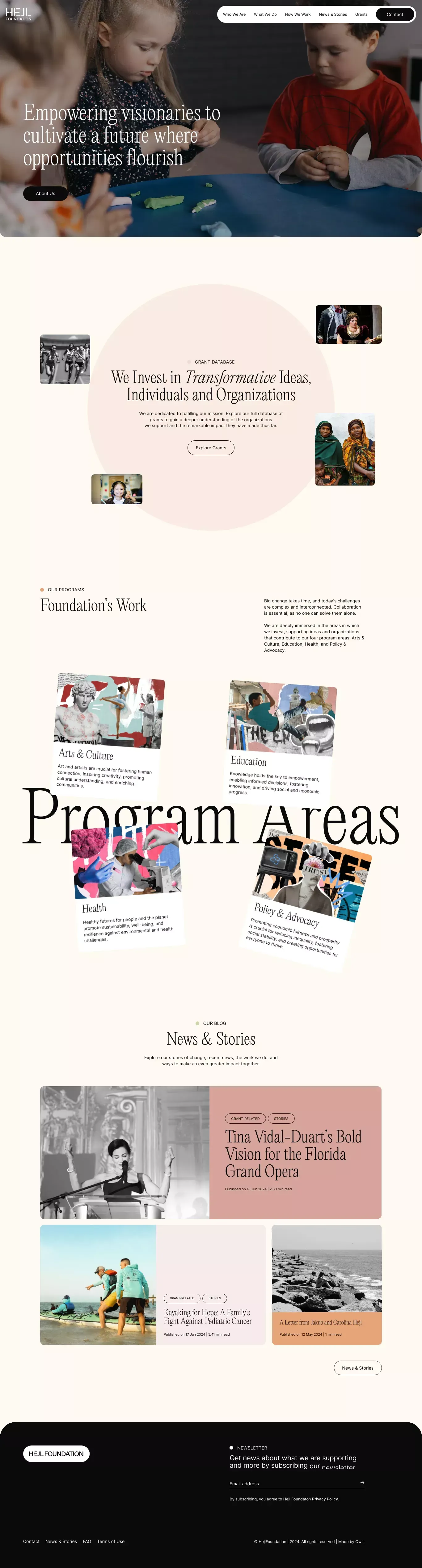 Hejl Foundation - Other design