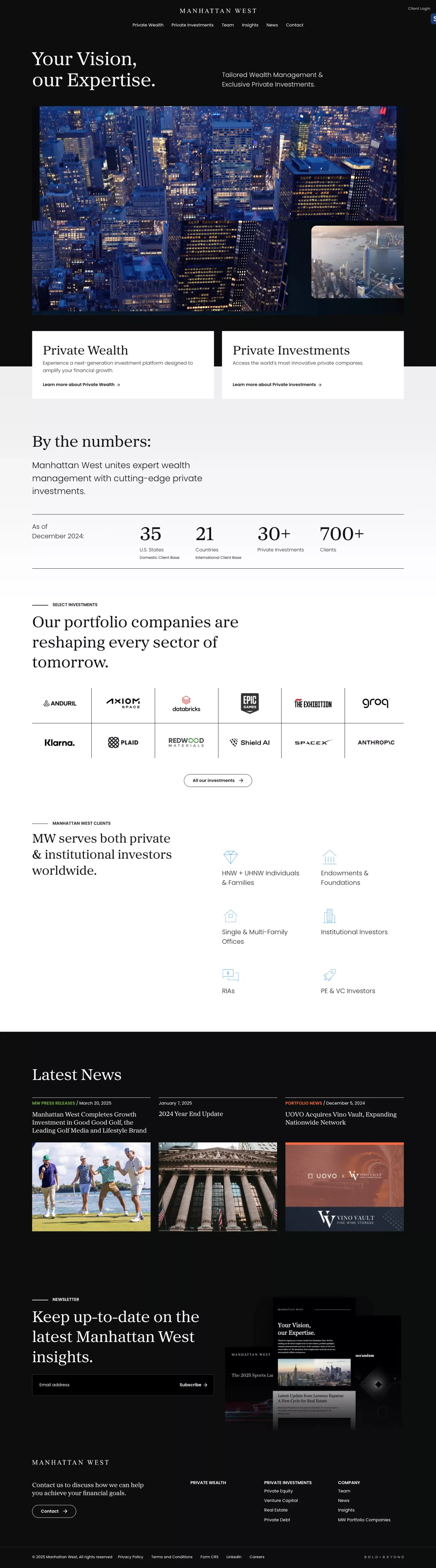 Wealth Management and Investment Services | Manhattan West - Other design