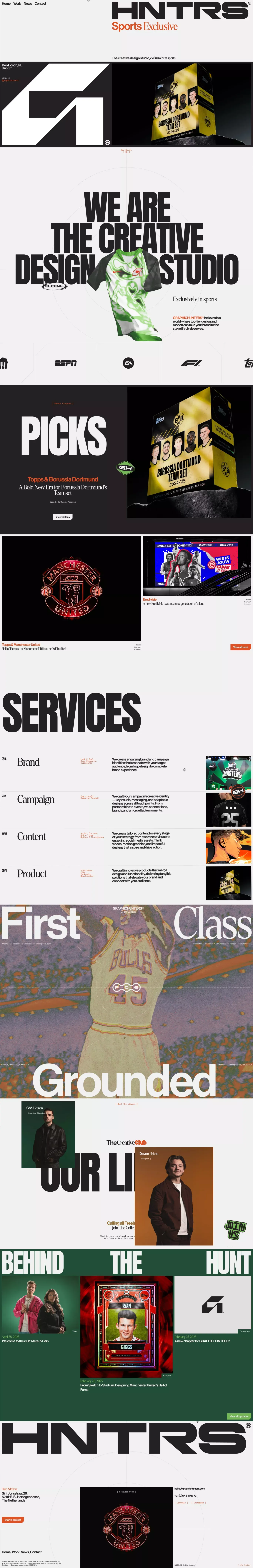 GRAPHICHUNTERS® – The creative design studio - Portfolio design