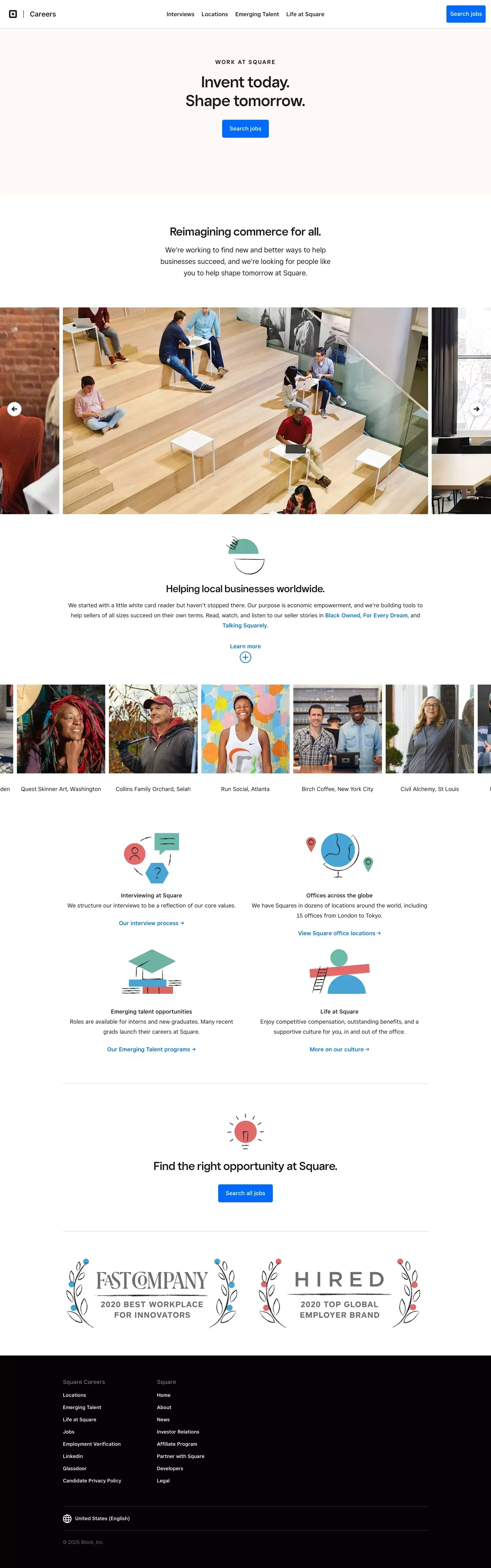 Work at Square | Square Careers - Career design