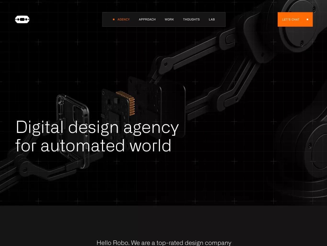 Hello Robo - Portfolio design
