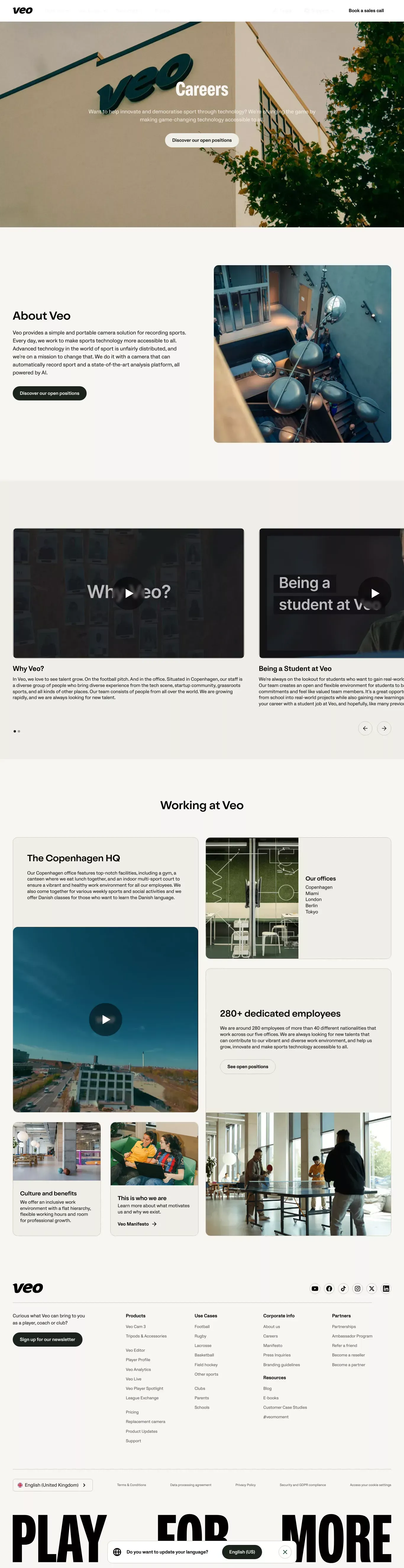 Veo Careers - Career design